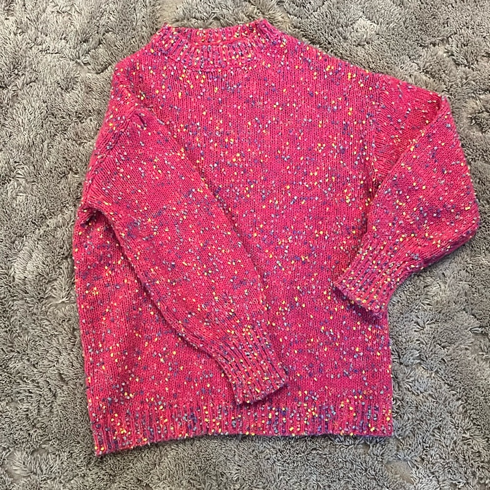 Gently used SHEIN confetti print sweater